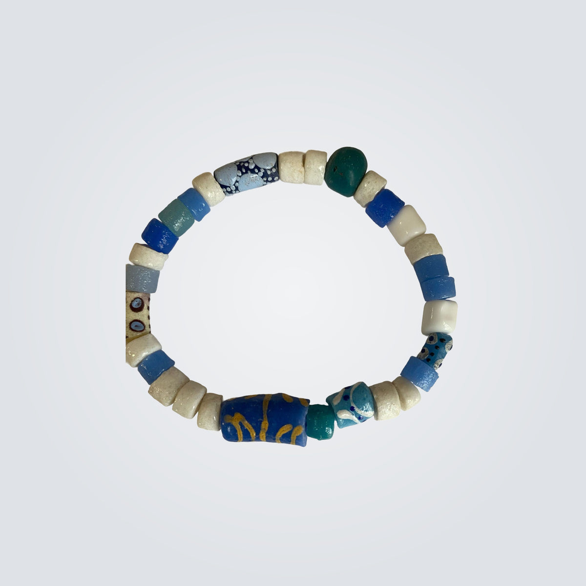 Azure Multicolor Handmade Beaded Bracelet