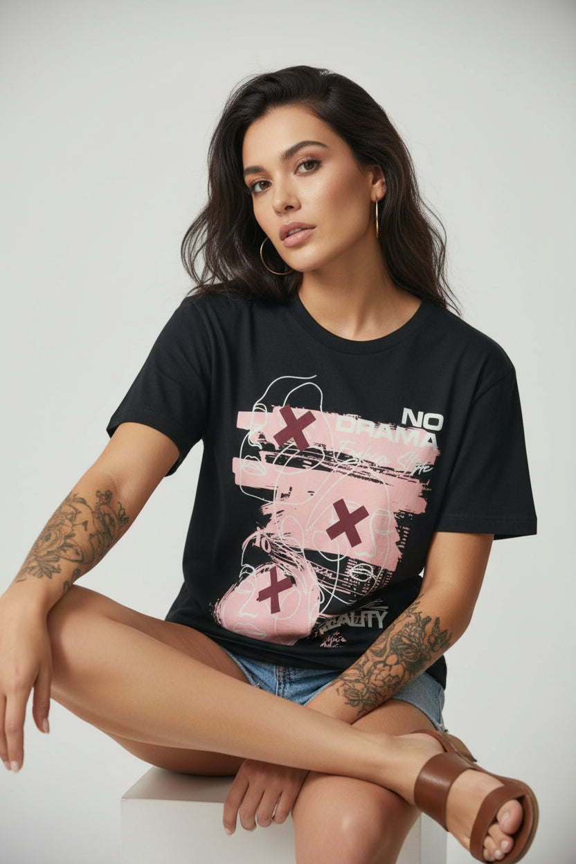 No Drama Oversized Tee