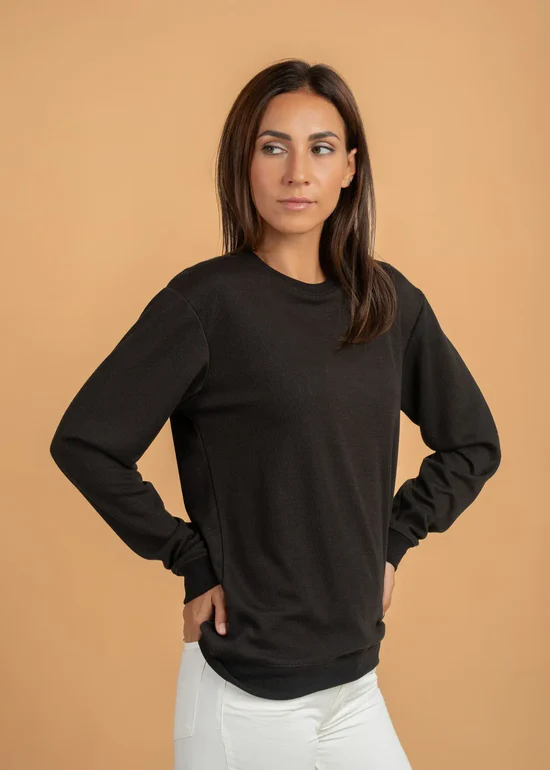 Ribbed Front T-shirt