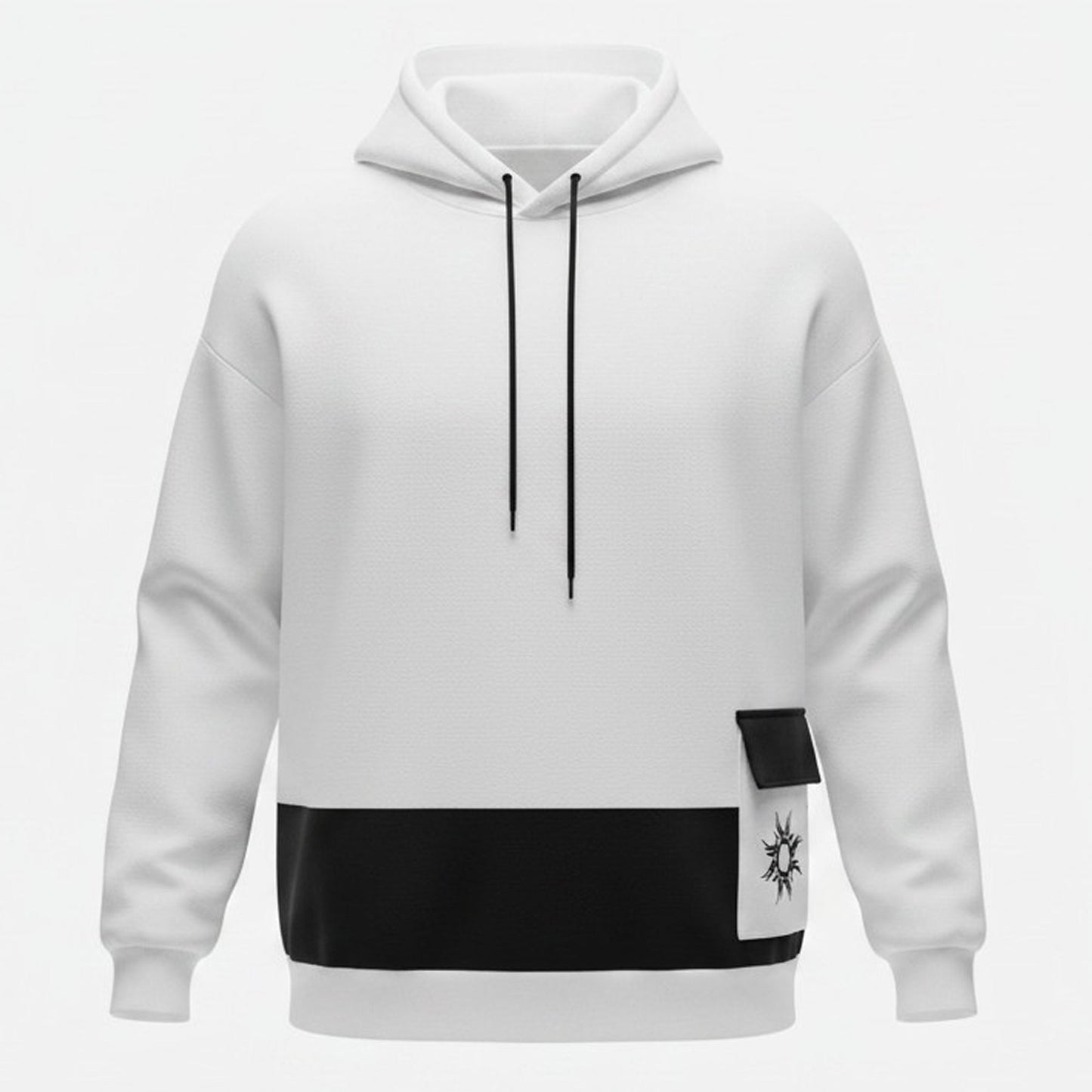 Women's X Graffiti Back-Print Oversized Hoodie