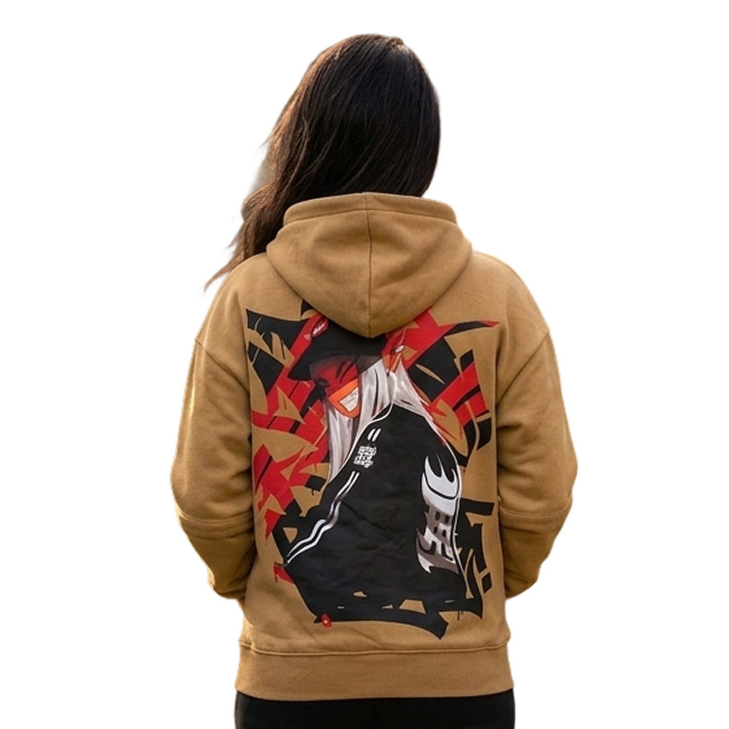 Women's Colorblock Golden Premium Oversized Hoodie