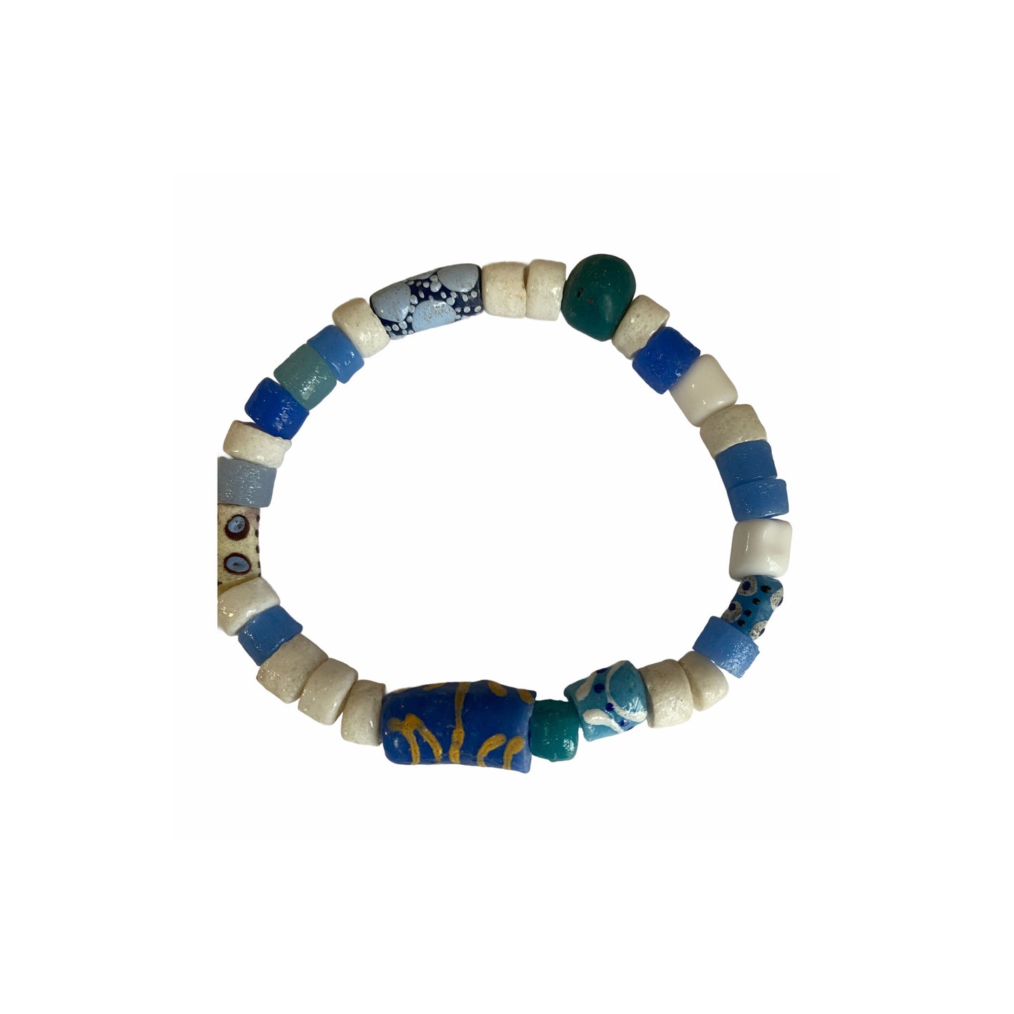 Azure Multicolor Handmade Beaded Bracelet