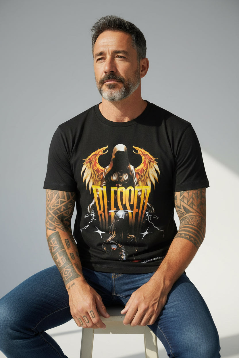 Blessed Wings Graphic Tee