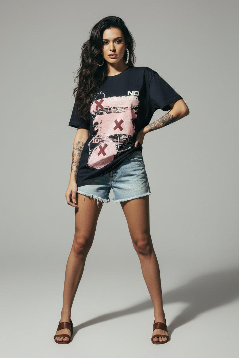 No Drama Oversized Tee