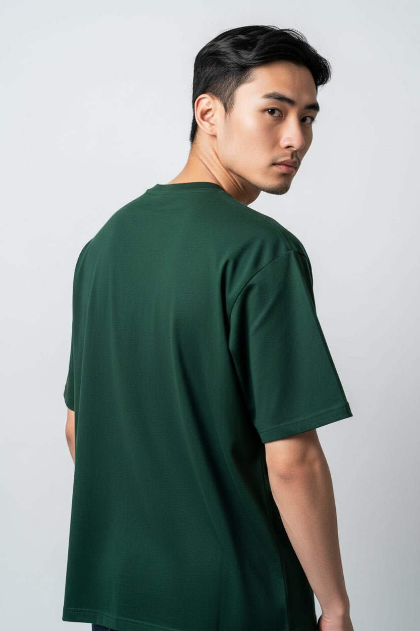 Green Man Oversized Tee