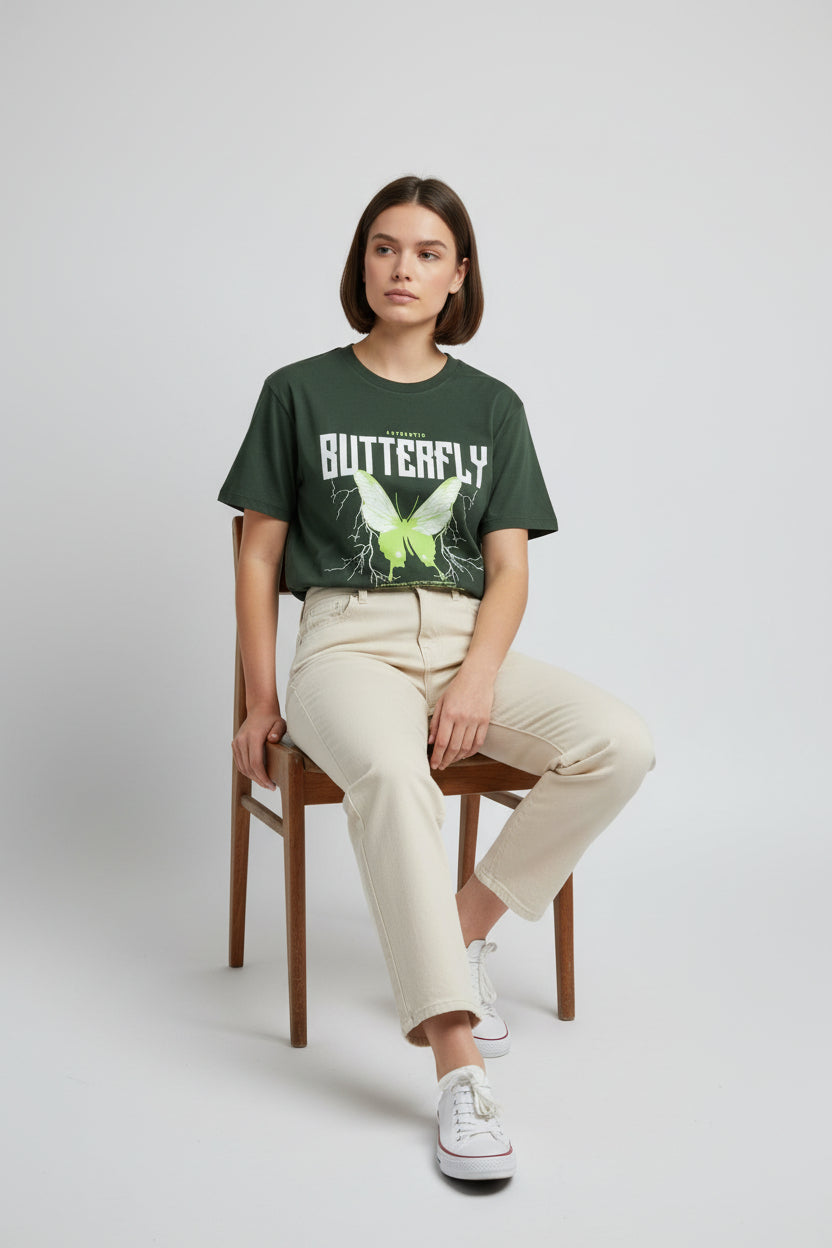 Electric Butterfly Tee