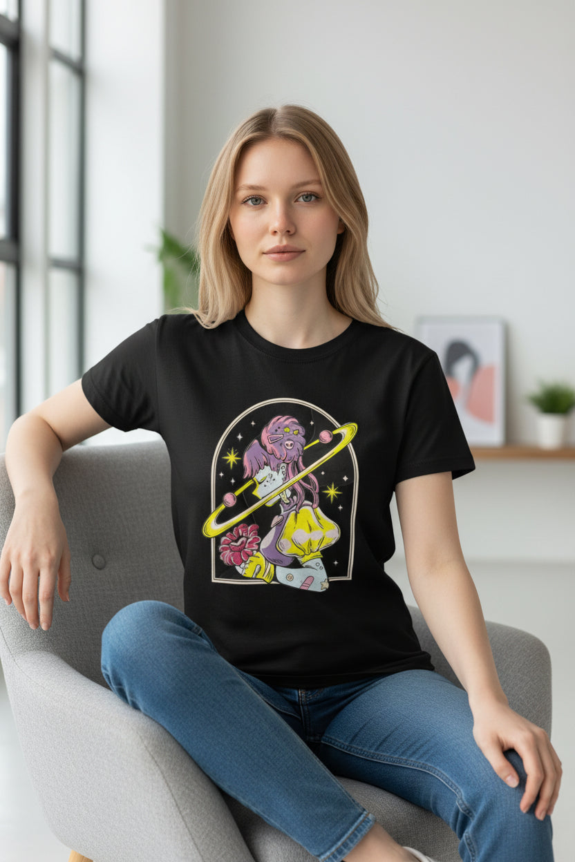 Cosmic Girl Anime Tee