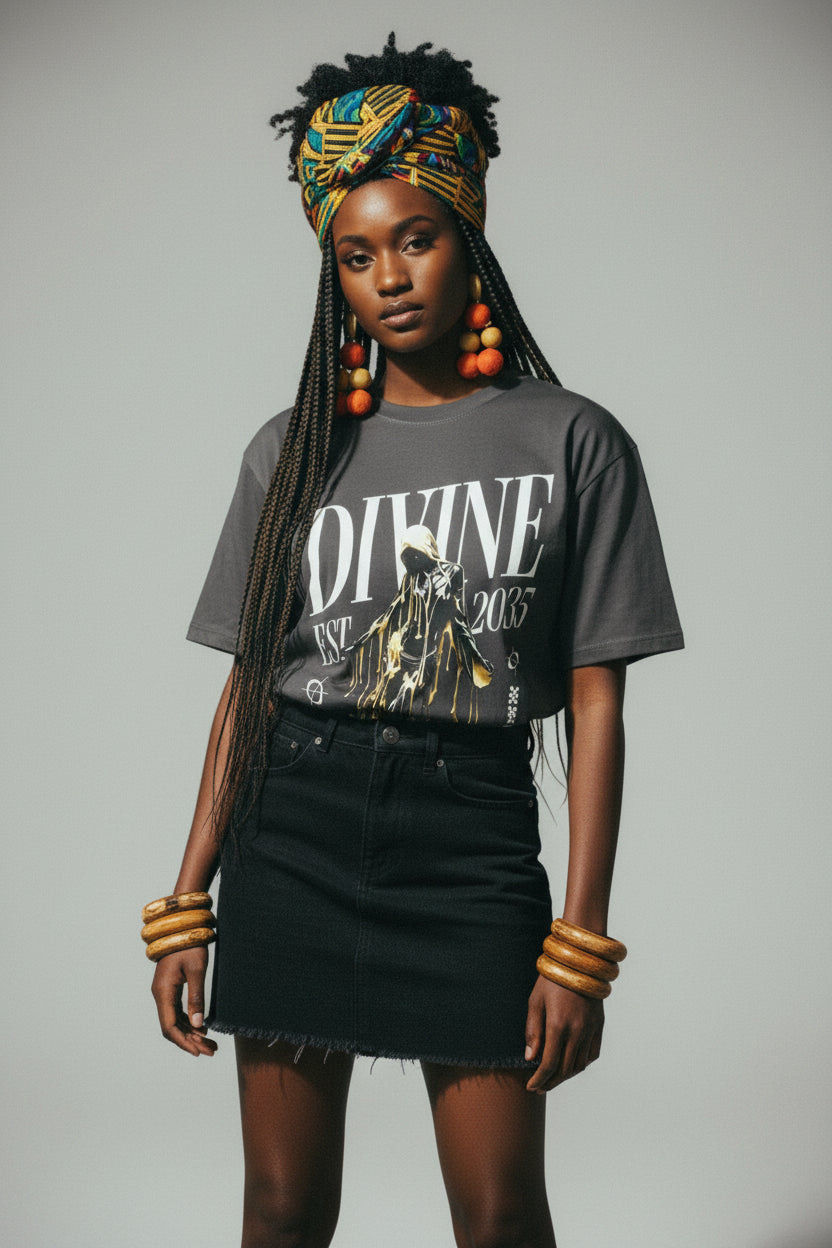 Divine Spirit Oversized Tee